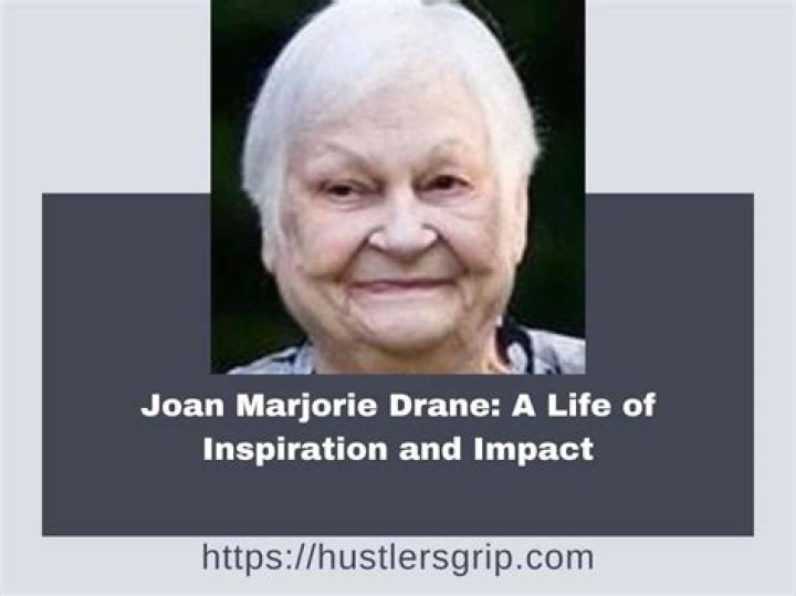 Joan Marjorie Drane Height, Weight, Net Worth, Age, Birthday, Wikipedia, Who, Instagram, Biography