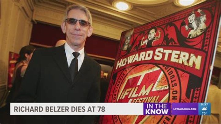 What was Richard Belzer doing before Death